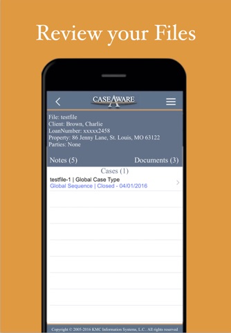 CaseAware screenshot 2