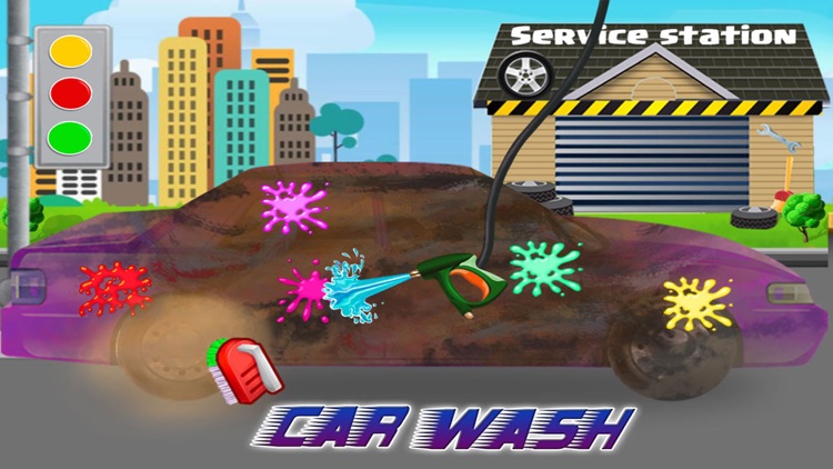 Mechanic Car Garage - Auto Parts Work Shop, Spa & Salon Factory