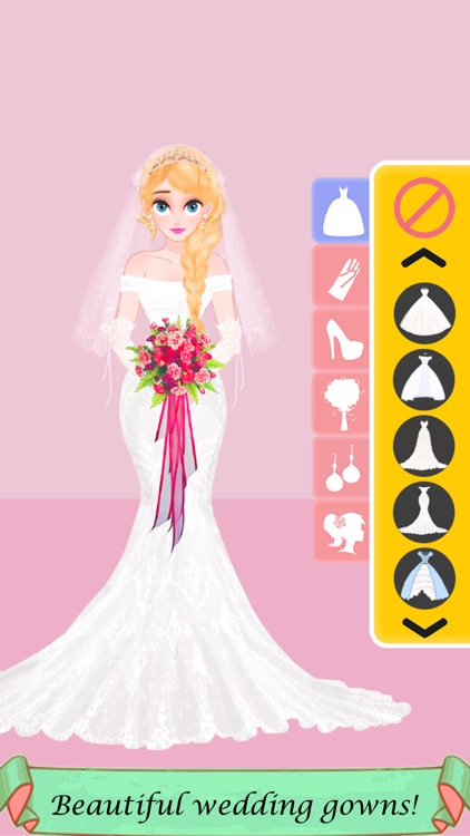 Wedding Salon - Bride Makeup and Dress Up Salon Girls Game