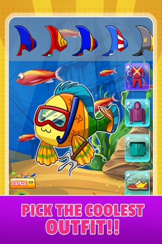 Create Your Own Nemo - Superhero Dress Up Dory Edition screenshot 3