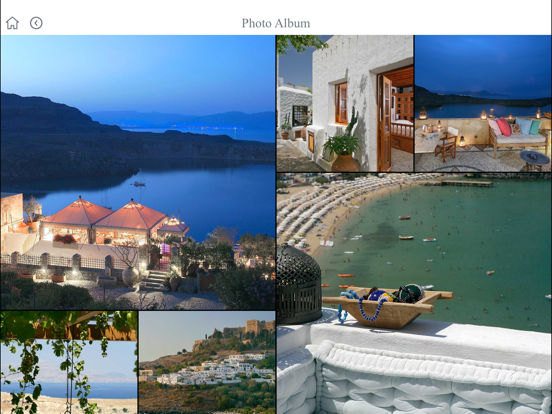 Melenos Lindos Hotel, Rhodes iPad screenshot 5 - Travel app