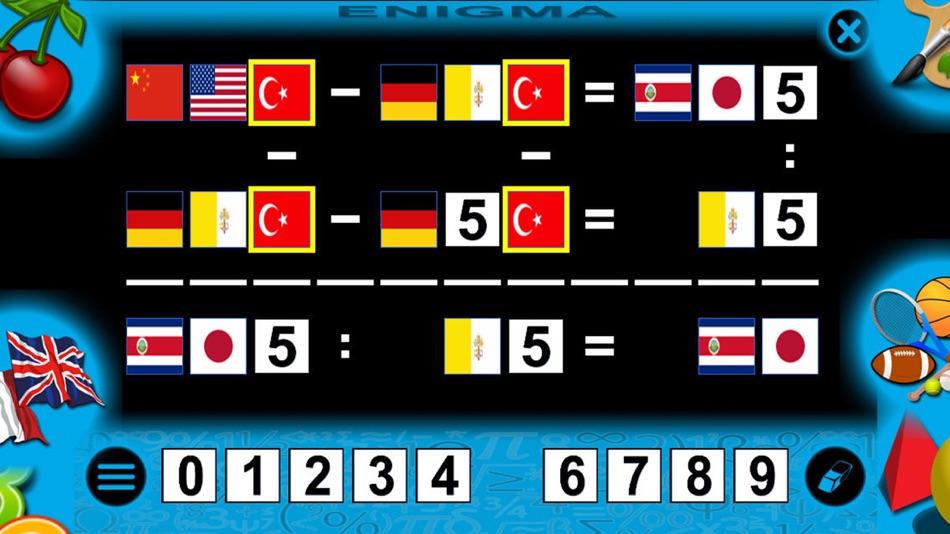 #4. Enigma - The Math Puzzle (iOS) 由: Marco Gentili