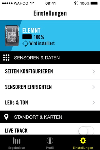 Wahoo ELEMNT Companion screenshot 4