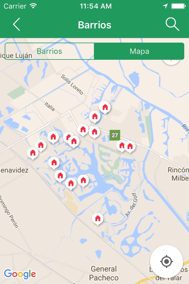 Barrios Maps screenshot 2