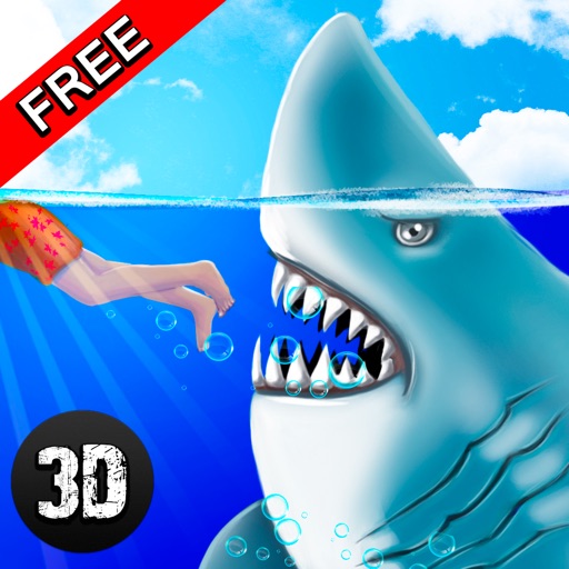 Wild Crazy Shark Simulator 3D icon