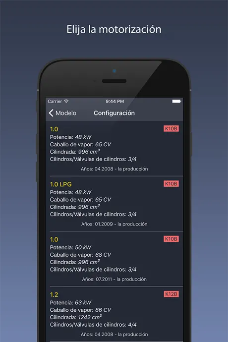 TechApp para Opel