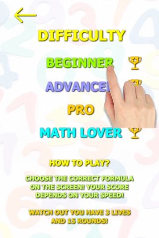 Those Numbers 3 - Free Math Game screenshot 3