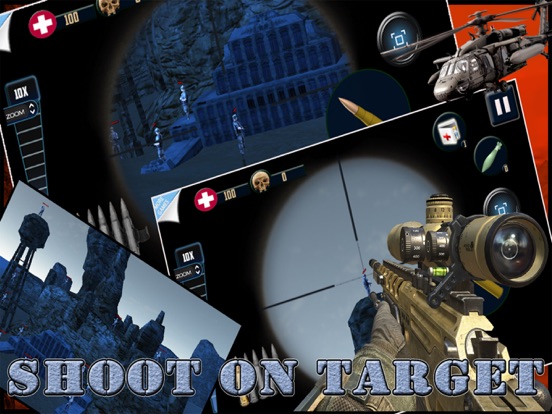 desert sniper shooter 3d - real shooting experince : full free game iPad screenshot 4 - Games app