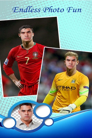 Switch Face.s for UEFA EURO 2016 - Funny Face Changer with Top Star Legend Player.s screenshot 2