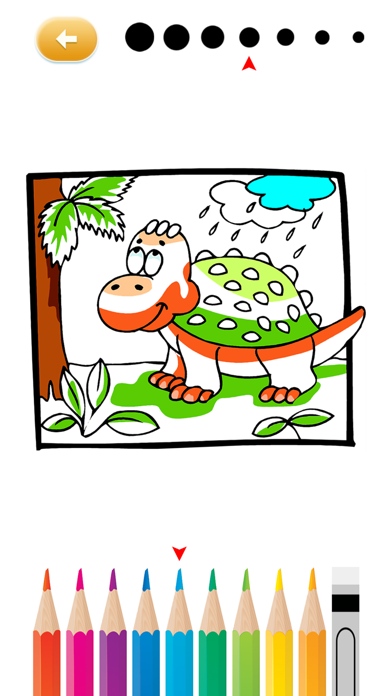 Screenshot #3 pour Jeux Coloriage Magique de Dinosaure pour Bébé Enfants Éducatifs Apprendre