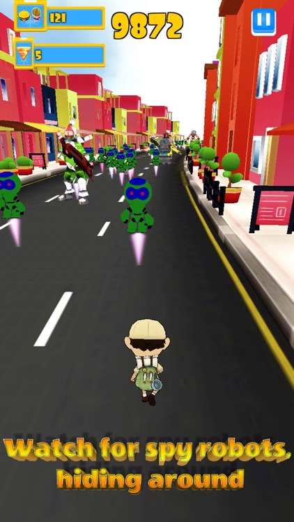 Robot Clash Run - Fun Endless Runner Arcade Game! screenshot-3