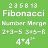 Number Merge Fibonacci 4X4 - Sliding Number Tiles And  Playing With Piano Sound