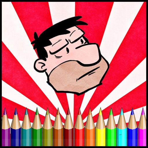 Coloring The Paints For Kids Icon