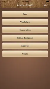 Learn Arabic Flashcard screenshot #1 for iPhone