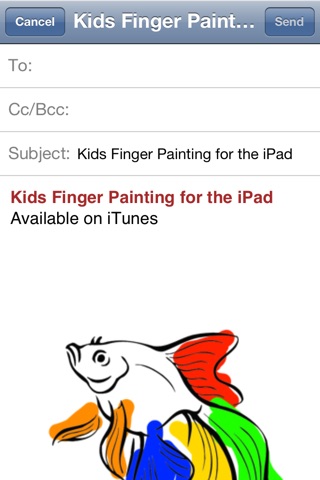 Kids Finger Painting for the iPad screenshot 2