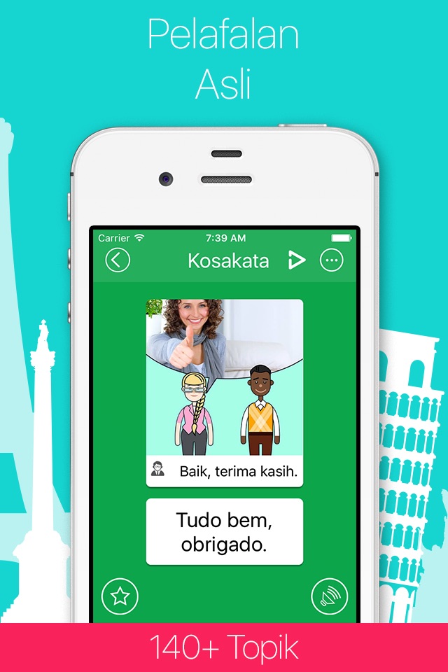 5000 Phrases - Learn Brazilian Portuguese for Free screenshot 2
