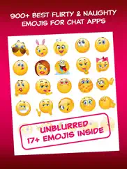 flirty dirty emoticons - adult emoji for texts and romantic couples iPad Captures Décran 1
