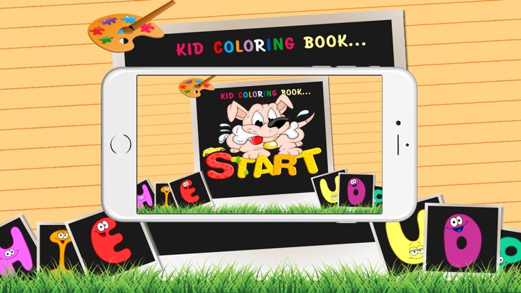 coloring book(A-Z) : Coloring Pages & Fun Educational Learning Games For Kids Free!