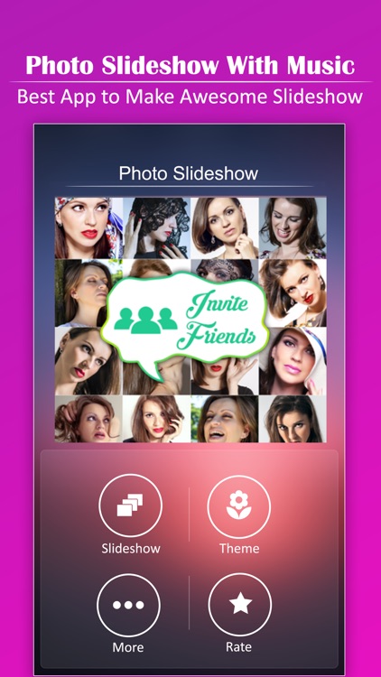 Photo Slideshow with Music - Amazing Pictures Slideshow Maker with Music