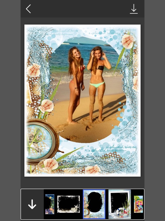 Screenshot #4 pour Holiday Beach Photo Frame - Photo Editor