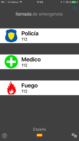 Captura de pantalla de Llamada De Emergencia en iPhone 1