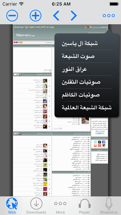 Screenshot #2 for ShiaVoice : صوت الشيعة