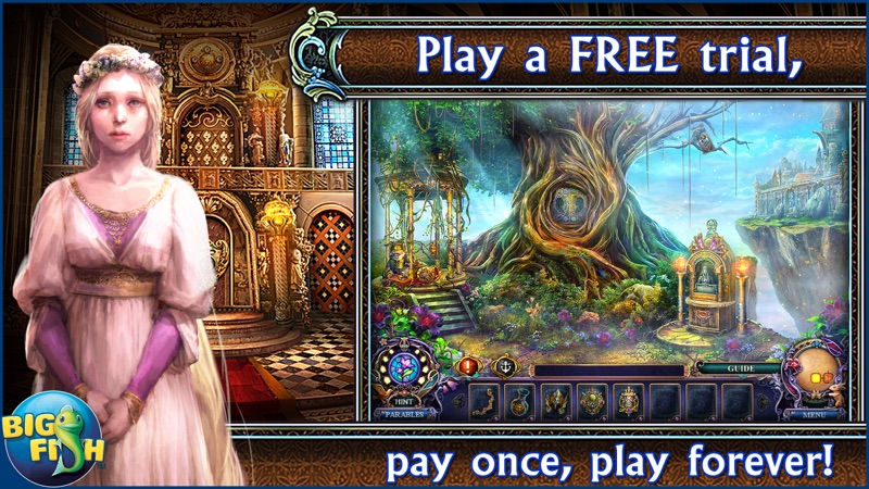 Dark Parables: Ballad of Rapunzel - A Hidden Object Fairy Tale Adventure screenshot 1