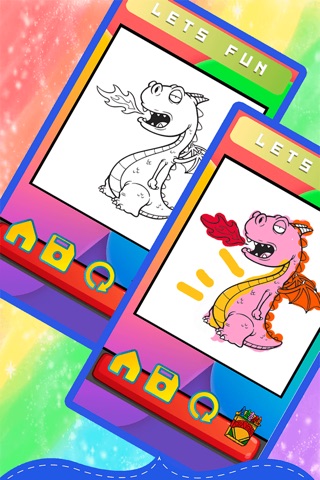 Dragons Coloring Pages - Best How To Draw A Dragon screenshot 4