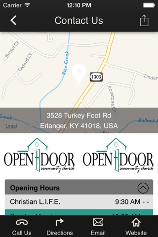 Open Door Community Church KY screenshot 2