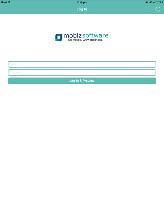 Screenshot #4 pour MoBiz App Previewer