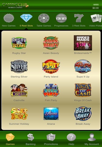 Gaming Club Online Casino screenshot 2