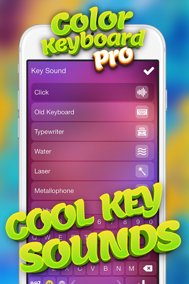 Color Keyboard Pro – Free Text Fonts and Emoticons with Custom Background Theme.s screenshot 4