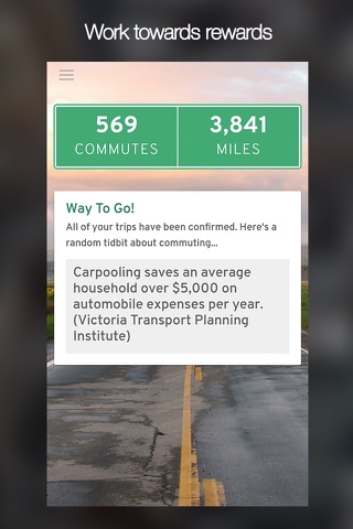 Commute Tracker by RideAmigos screenshot 4
