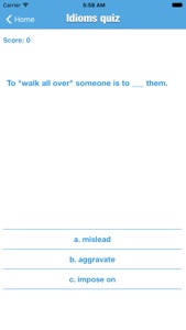 Advanced Idioms Dictionary screenshot #5 for iPhone