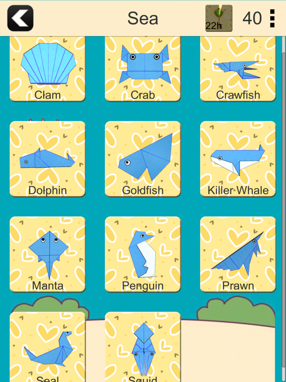 Origami - Paper Folding iPad screenshot 4 - Education app