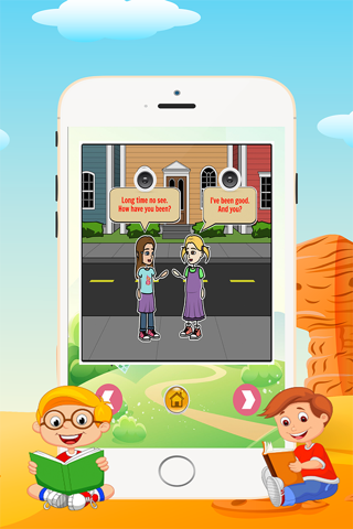 English Conversation Lesson 1 - Listening and Speaking English for kids screenshot 4