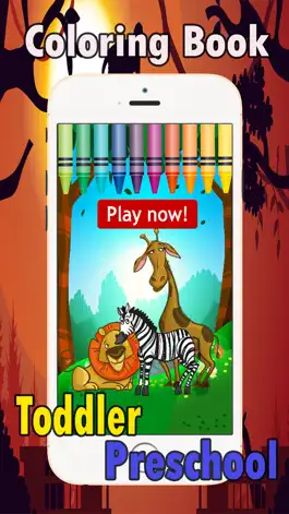 Game screenshot Preschool Coloring Book: coloring pages games free for toddlers and kids mod apk