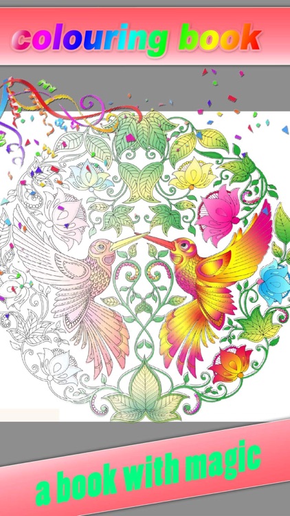 Coloring Book - Color Therapy Pages & Stress Relief Coloring Book for both Kids and Adults