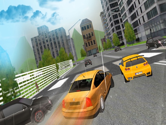 シム3Dを駆動する近代的な都市のタクシー：究極のドライブのおすすめ画像2