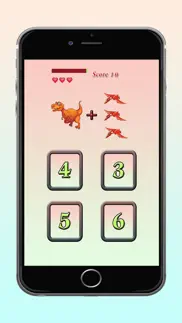 How to cancel & delete kindergarten math addition dinosaur world quiz worksheets educational puzzle game is fun for kids 2
