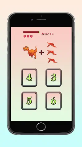 Game screenshot Kindergarten Math Addition Dinosaur World Quiz Worksheets Educational Puzzle Game is Fun for Kids apk