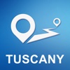 Tuscany, Italy Offline GPS Navigation & Maps