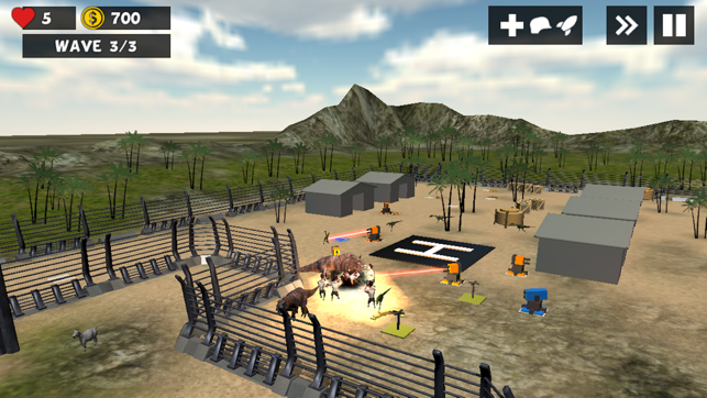 Jurassic Dino Defense 3D
