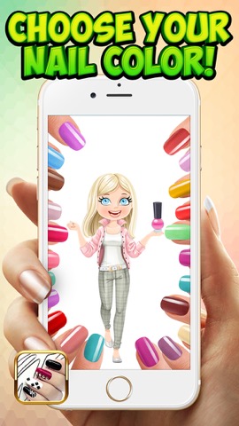 3D ネイルアートゲーム – かわいいマニキュアのアイデアとファッションの女の子のためのビューティーサロンのおすすめ画像2