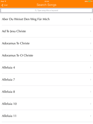 Taizé Music iPad screenshot 3 - Music app