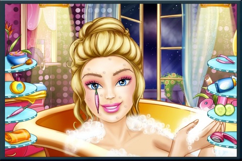 Princess Beauty Bathing games for girls screenshot 2