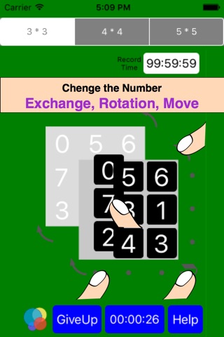 muuPuzzlePro Exchang Rotate Move the numbers! Puzzles to challenge the genius of the world screenshot 4