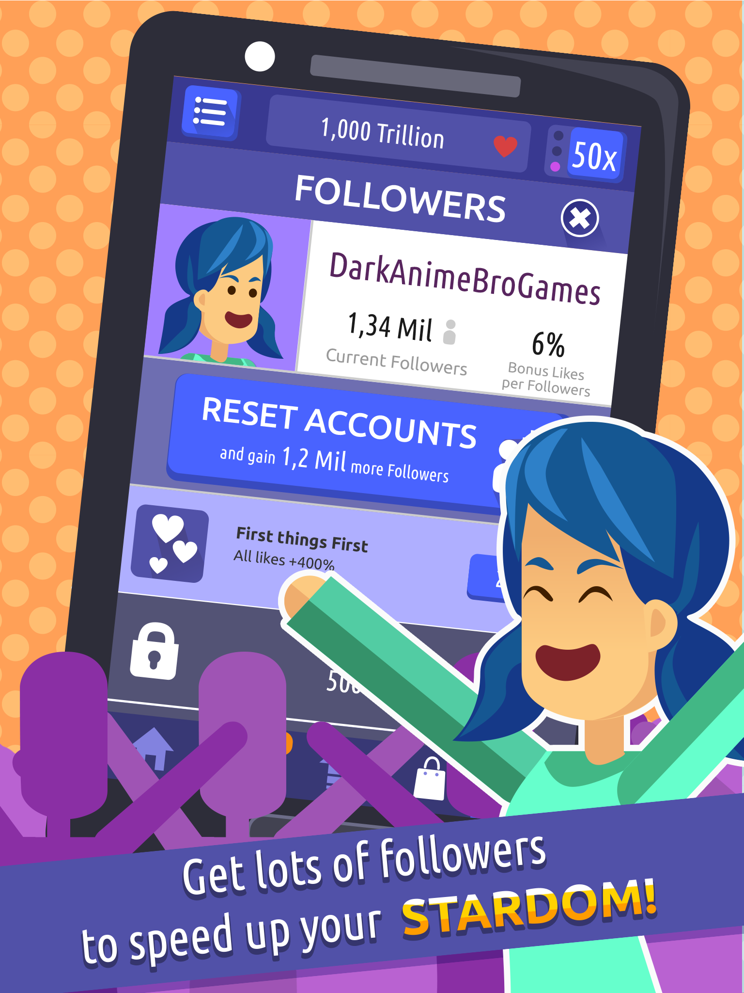 So Social: Become an Internet Celebrity screenshot 7