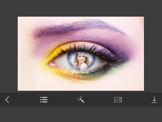 Eye Photo Frames - Instant Frame Maker & Photo Editor iPad screenshot 4 - Photo & Video app