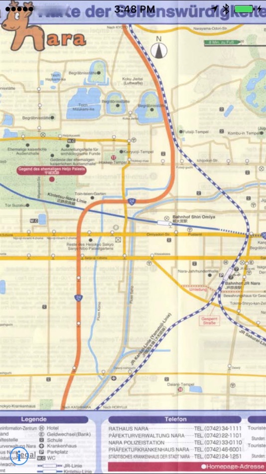 #4. NaraMapNavigator (iOS) 作者: SCSIproShop